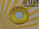 JOHNNY CASH Folsom Prison Blues 1955 SUN Label Memphis Rockabilly 45 RPM