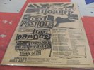 SEX PISTOLS CLASH DAMNED Anarchy In The UK Tour 1976 Original ADVERT/POSTER