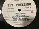 DE LA SOUL Plug Tunin' RARE OG 1988 TEST PRESS Vinyl Record Tommy Boy Freedom of
