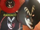 KISS Gene Simmons Radioactive UK 7” RED VINYL Picture Sleeve 1979 Pye Casablanca