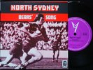 Rugby League North Sydney Bears Song 1974 NM/NM NRL ARL