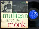 THELONIOUS MONK Meets GERRY MULLIGAN LP RIVERSIDE RLP1106 HOLLAND 1958 ST JAZZ