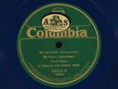 ** J. Kiriakatis Trio (Columbia 56012-F) Blue Shellac 1920s Good Cond.
