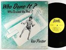 Van Preston - Who Done It? Who Drained The Pool? LP - Goldband - Rare R&B Mono