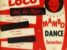 JOE LOCO AND HIS TRIO Mambo Dance Favorites TICO US 10-inch EP EX