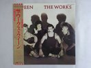 Queen The Works EMI EMS-91076 Japan POSTER VINYL LP OBI