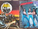 thin lizzy Nightlife + Fighting vinyl Original pressings VG condition