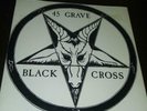 45 GRAVE-Black Cross 1981 Goldar Records Original Press Christian Death Germs