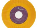 BEATLES Here Comes The Sun & Octopus's Garden Yellow Jukebox Only Vinyl 45 NM
