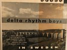 THE  DELTA  RHYTHM   BOYS          LP    THE DELTA  RHYTHM  BOYS  IN  SWEDEN