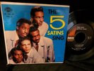 FIVE SATINS: Sing, Vol. 3 45 EP RECORD + PS RARE SOUL DOO WOP NEAR MINT