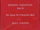 Bach Cello Suites 1 & 5 - Rolf Looser - VDE - 1st. original Swiss only