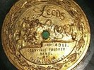 rare COONVILLE COLORED BAND ARTHUR COLLINS LEEDS 4011 GOLD FOIL TALK-O-PHONE 78