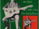 BLIND WILLIE McTELL: 1927-1933 Early Years US Yazoo Blues LP VG++ Vinyl Orig ‘68