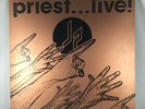 JUDAS PRIEST Priest...Live  LP vinyl Columbia C2 40794 gold stamp promo 80's