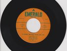 HILLBILLY 45 RPM -RUSTY COLE WITH THE LOG CABIN BOYS ON EMERALD