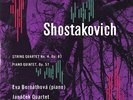 SUAST-50045 Red Stereo SHOSTAKOVICH String Quartet, Piano Quintet BERNATHOVA NM