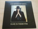the sisters of mercy - panic in their eyes    - lp - red white  vinyl-