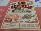 LED ZEPPELIN Live in UK/Earls Court 1975 ORIGINAL1975 ADVERT/POSTER  Iconic Gigs