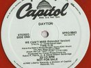 Dayton ?– We Can't Miss (EXTENDED VERSION) 12 INCH COLOR reissue reedition
