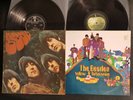 THE BEATLES – 2LPs, Rubber Soul UK + Yellow Submarine OZ Vintage Play Tested