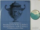 SUSKE BOSSE GEWANDHAUS QUARTET BEETHOVEN QUARTETS OP.18 3/4 ETERNA ED1 820656 NM