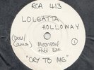 DEEP SOUL / DISCO -- LOLEATTA HOLLOWAY -- CRY TO ME /  TELL ME HOW -- UK PROMO 7
