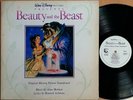 Beauty and the Beast - Walt Disney 1992 Korea 1st Vinyl. w/Insert Celine Dion