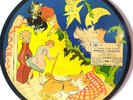 DISQUE  25 cm 78 Tours Années 50 Chansons de Bob et Bobette PICTURE DISC