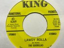 northern soul r&b 45 THE GUERILLAS Lawdy Rolla  KING listen