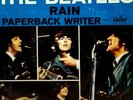 The BEATLES  Rain / Paperback Writer  45 rpm with Picture Sleeve   (P4)