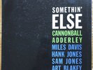 CANNONBALL ADDERLEY SOMETHIN' ELSE BLUE NOTE BLP 1595 W. 63RD RVG EAR MONO LP