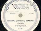 risque '35 gay club icon BRUZ FLETCHER 78 RPM 