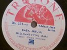 SOUTH AFRICA 78 RPM JIVE with BANJO & HORNS SELOLWANE SWING STARS HEAR