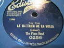 THE PLAZA BAND-LE BATELIER DE LA VOLGA--EDISON  0256-VERY GOOD