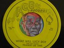 HEAR Frankie Lee Sims 45 What Will Lucy Do/Misery Blues ACE 524 NM- soul R&B mod