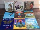 Boston, Billy Squier, Jethro Tull, Aerosmith, Asia, Foreigner, Lp Lot