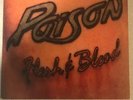 POISON FLESH AND BLOOD VINYL RECORD LP BRET MICHAELS ORIGINAL PRESS 7777-91813-1