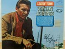 Waylon Jennings Bobby Bare Signed Leavin' Town LSP-3620 w/COA 061220DBV