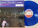 Frankie Morales - Sobresaliendo LP 1989 El Abuelo Blue Vinyl Salsa Guaguanco VG+