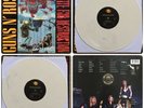 Guns N' Roses Appetite For Destruction White Marble Vinyl Record LP VG+ Free P&P