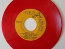 Elvis Red Vinyl 45 - Guitar Man Mono - Guitar Man Stereo - RCA PROMO - Near Mint