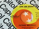 PATRICE HOLLOWAY . ECSTACY / LOVE AND DESIRE . Rare original classic double head