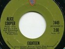Alice Cooper Eighteen / Body Vinyl Single 7inch Warner