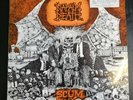 NAPALM DEATH - SCUM Vinyl LP 1987 Earache Records With Lyric sheet inner
