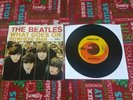 The Beatles 45 record NOWHERE MAN Capitol 1965 WC THUMB TAB picture sleeve