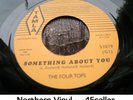 FOUR TOPS 'Something About You + Get Ready' TAMLA EX+ northern soul 45