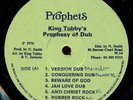Prophets - King Tubby's Prophecy Of Dub UK Prophets LP Listen