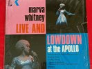 MARVA WHITNEY Live And Lowdown At The Apollo LP King KS-1079 First Pressing