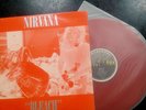NIRVANA  VINYL 1989 vintage LP Bleach, red vinyl & cover Damp114